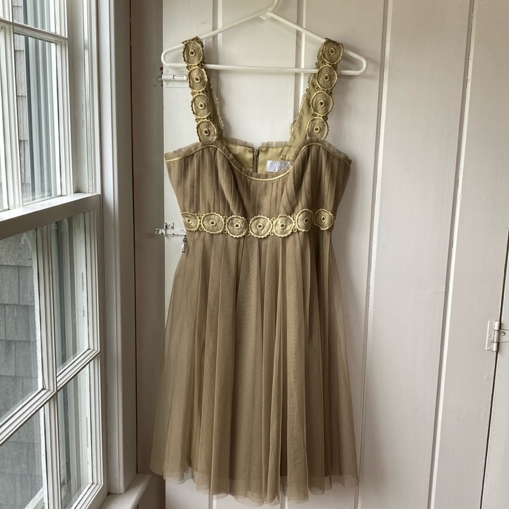 Badgley mischka party dress